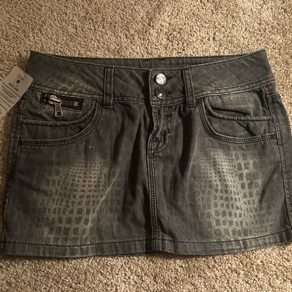 TRF Denim Skirt Size 6